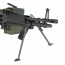 Страйкбольный пулемет (LCT) M60E4 (Mk43 Mod 0) AEG (стальной)