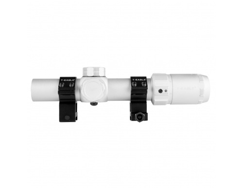 Прицел оптический (T-Eagle) Загонник 1.2-6x24 (с кольцами) Silver