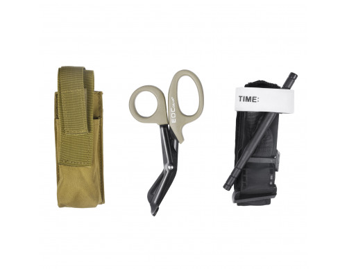 Набор (WADSN) Жгут + Ножницы + Подсумок (TAN)