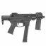 Страйкбольный пистолет-пулемёт (S&T) EMG Angstadt Arms SCW-9 4 inch G3 AEG (Black)