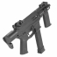 Страйкбольный пистолет-пулемёт (S&T) EMG Angstadt Arms SCW-9 4 inch G3 AEG (Black)