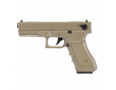 Страйкбольный пистолет (Cyma) CM030 GLOCK 18C AEP электр. TAN
