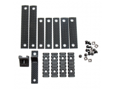 Планки-комплект (Cyma) RUX rail plate HY-208 black 
