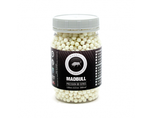 Шары Mad Bull 0,20 Precision ТРАССЕР (2000 шт) бутылка